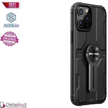 Nillkin Medley juodas dėklas - su kojele (telefonui Apple Iphone 12 Pro Max)   